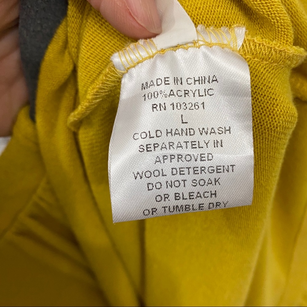 Funky People Yellow Dress Size L - Picture 6 of 8